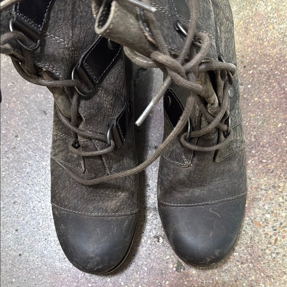 Sorel wedge boots Distressed Leather - Picture 5 of 5